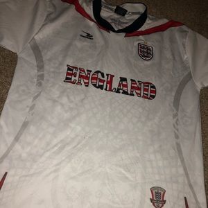 Vintage England SoccerJersey